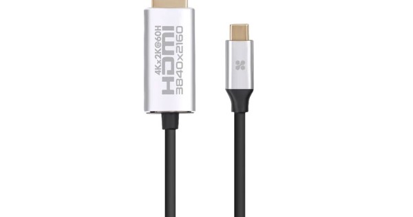 Promate Usb C To Hdmi Audio Video Cable With Ultra Hd Support